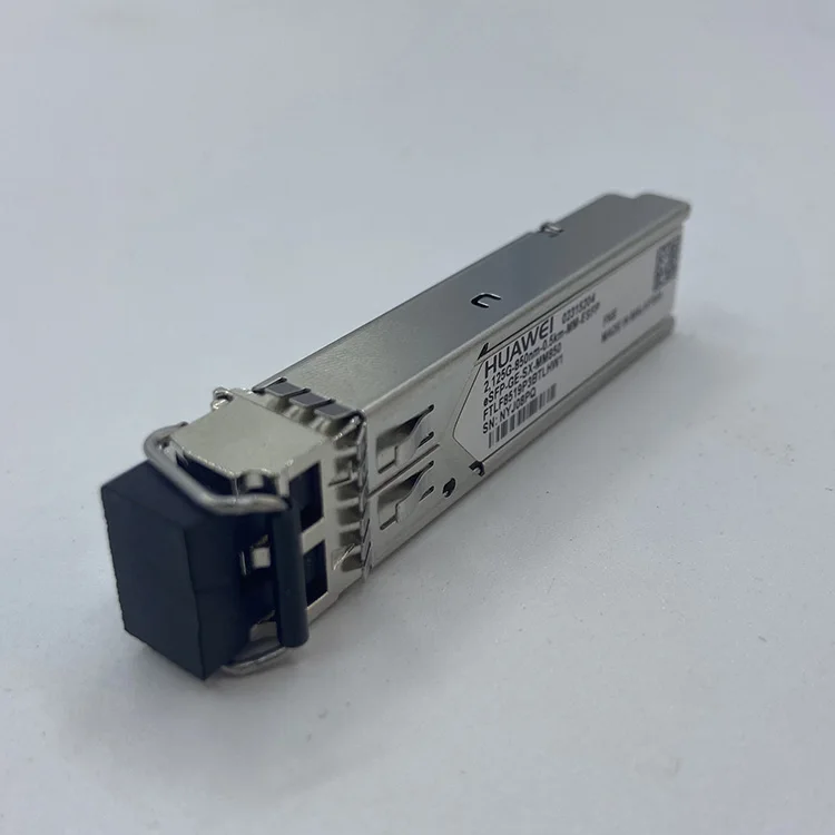 SFP module 02315204 Huawei Fiber Optic Transceivers 2.125G-850nm-0.5km-MM-ESFP