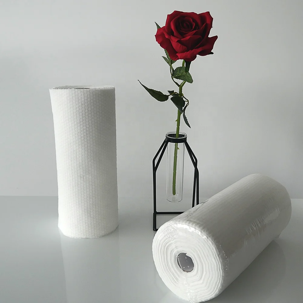 
100% biodegradable spunlace nonwoven wipes for keeping flower fresh, wet floral foam, spunlace fabrics, 100% viscose 