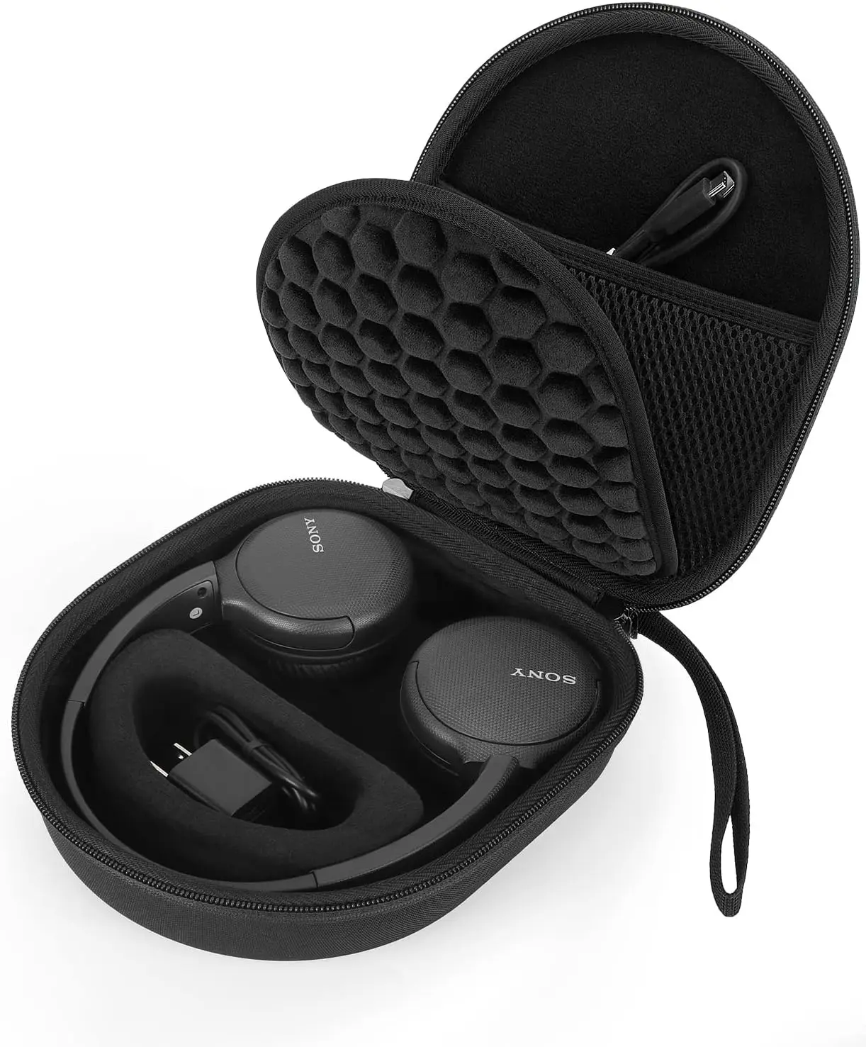Жесткий чехол EVA для Sony WH-CH510 и наушников Tune 510BT