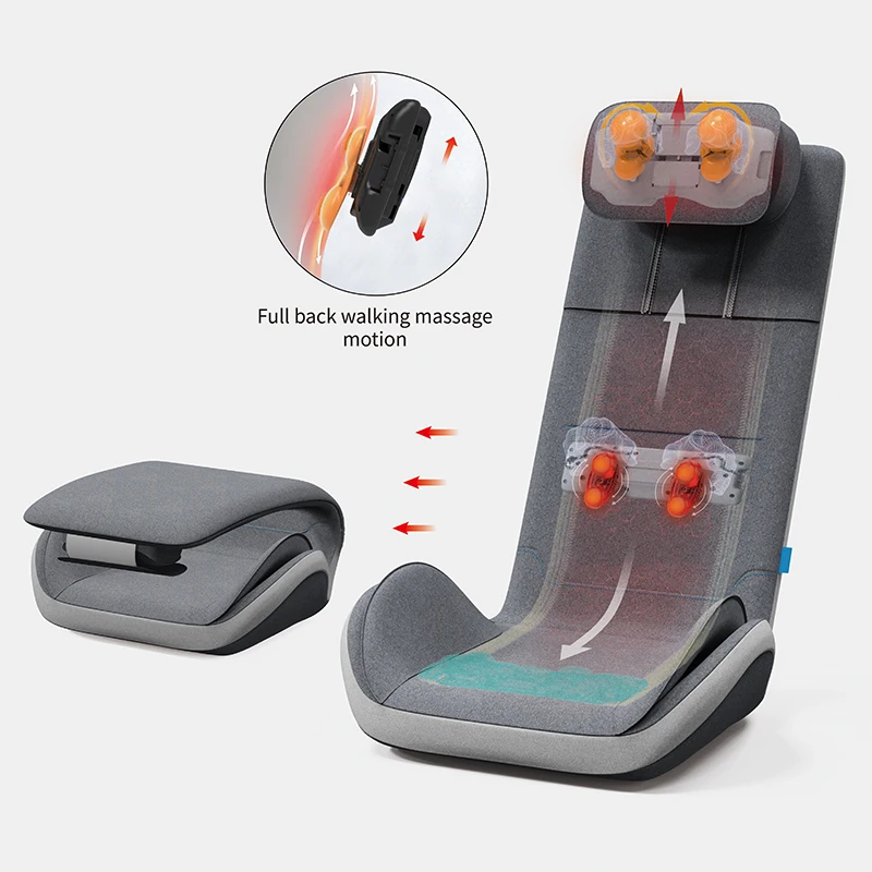 Full Body Massaging Cushion Neck Waist Massage Cushion With Heater size Small body that can be folded  Full body massage cushion