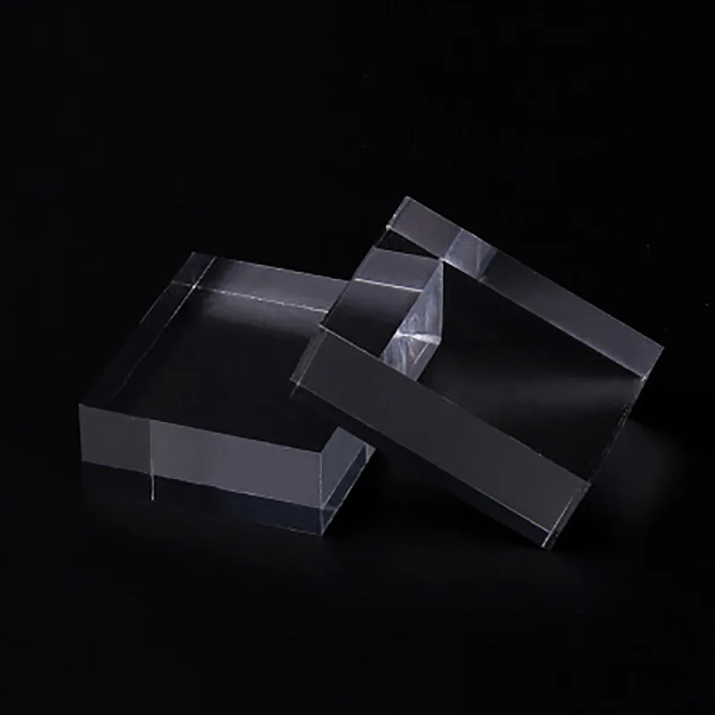 Custom Transparent Durable Perspex Scratch Resistant Organic Glass Embedded Large Clear Unbreakable Acrylic Glass