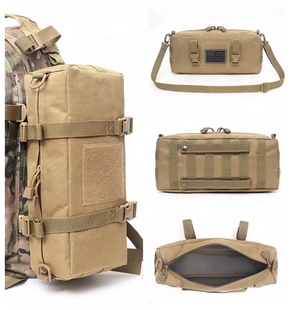 Tactical Medical Pouch Molle Sling Bag Large Capacity Pouch for Short Trips Bag Too Pack