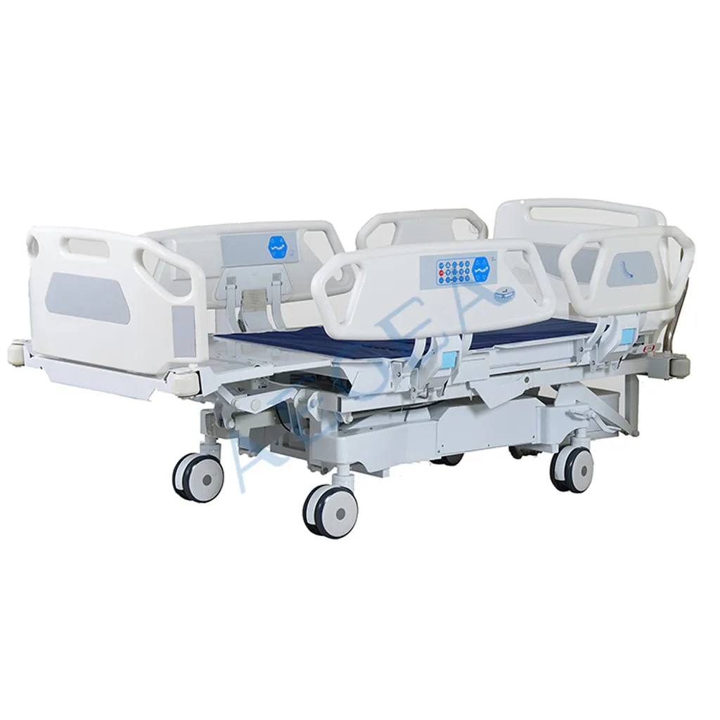 AG-BR001 ICU АБС-пластик электрическая Больничная койка первостепенное значение мебель восемью функциями