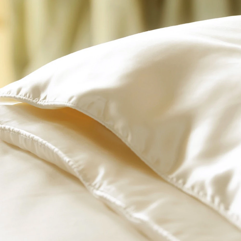 Natural Soft Silk Quilt 100% Pure Natural Long Grade Mulberry Silk Filled Comforter/Quilt/ Duvet