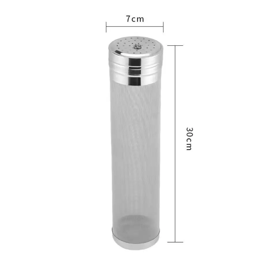 Beer filter barrel 300 micron 304 stainless steel 50 mesh beer filter barrel