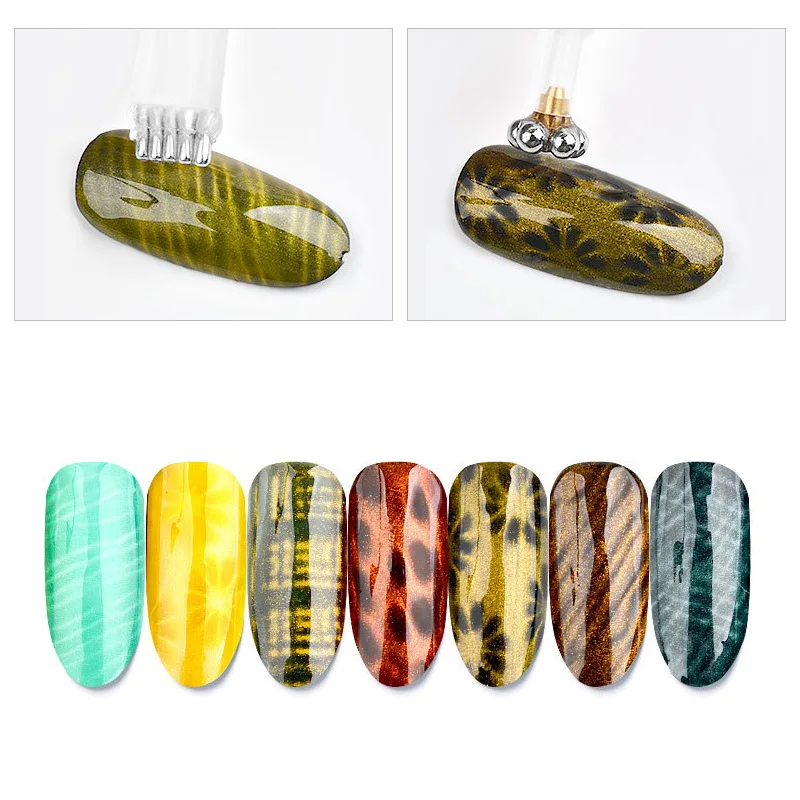 Cat Magnetic Stick 3D Effect Strong Plate for UV Gel Line Strip Multi-function Magnet Board Nail Art Tool