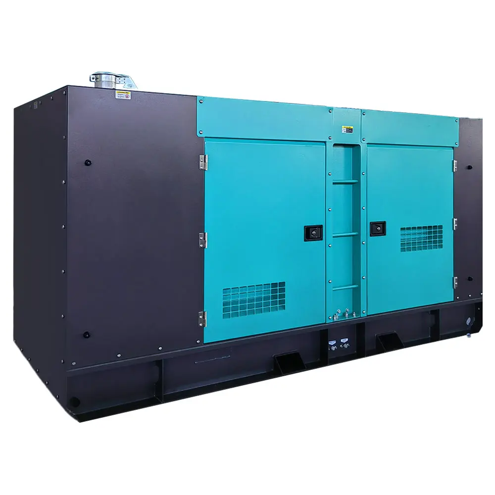 Silent 160kw/200kva Power Generator Diesel power by perkin-s Engine 1106A-70TAG4 large power diesel Generator 200 KVA
