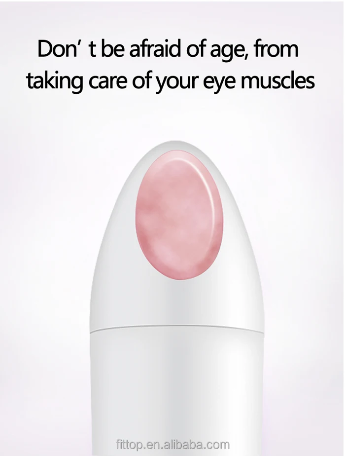 2024 best selling high-frequency nature jade vibrating face massage tool portable skin care products massager jade facial