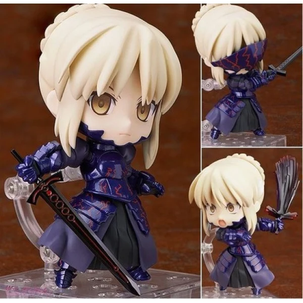 6 Style  Fate Stay Night Q Version Figurine Saber Joan of Arc PVC Model Toys Anime Action Figure For Kids Gift Birthday Present