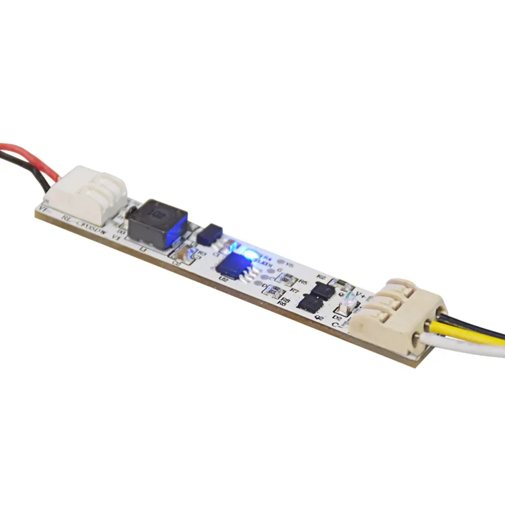 HS-6 DC12V-24V Solderless Hand Wave Sensor Switch With Daylight Sensor for Dual White LED Strip on Aluminum Cabinet Closet