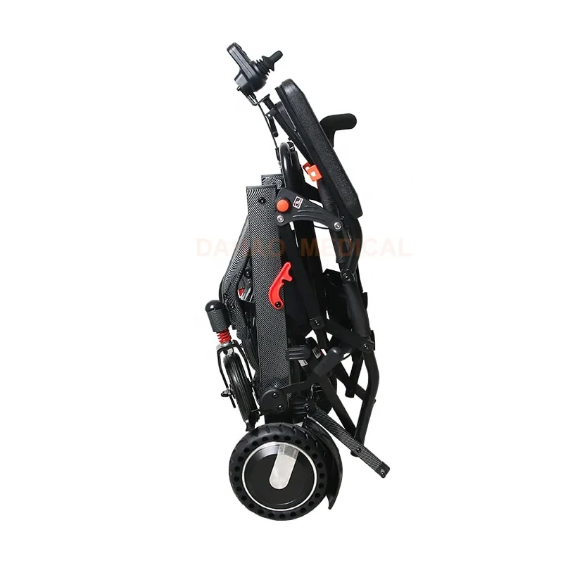New Foldable Controller Joystick Brushless Motorised Electric Wheelchair Portable Kit Power Force Wheel Chair