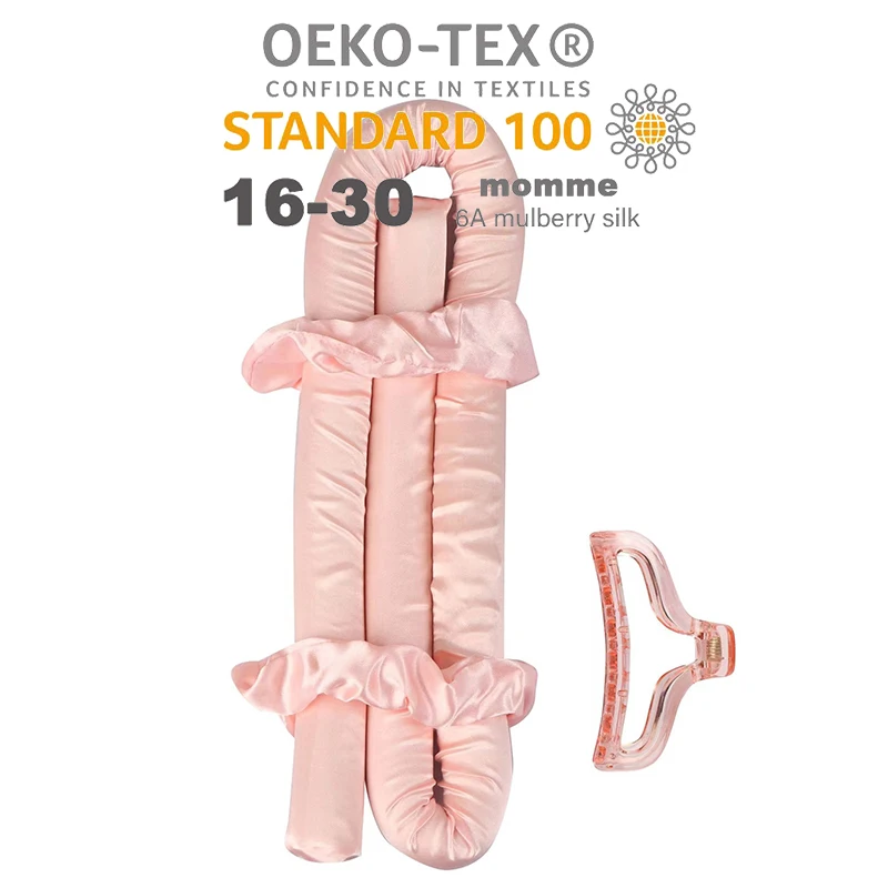 Silk heatless curling rod headband Silk heatless curls  Hair Roller Wave Hair Curls silk heatless Hair Curler