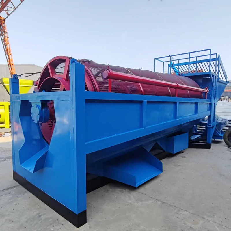 Высокая емкость Золотая стиральная машина для аллювиального золотого моющего завода