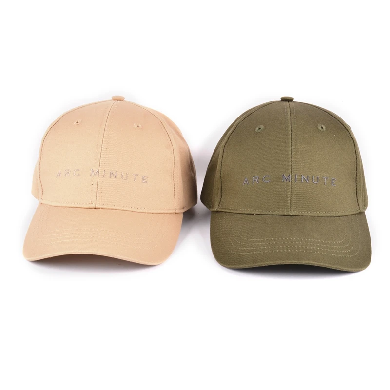 Military style 100% cotton hat custom logo army baseball cap