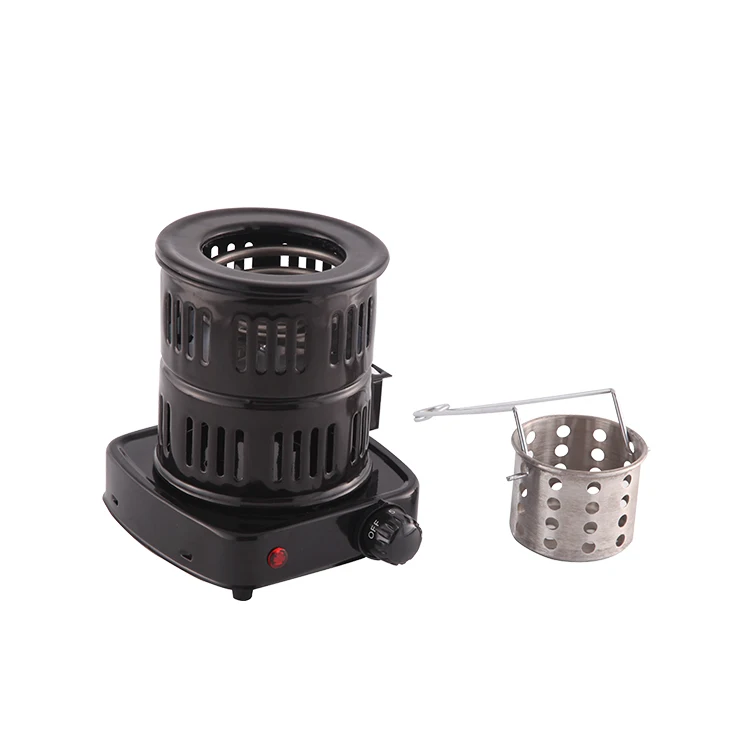 Tyler Black Charcoal 110v Electric Hookah Shisha Arabic Charcoal Incense Mini Oven Charcoal burner