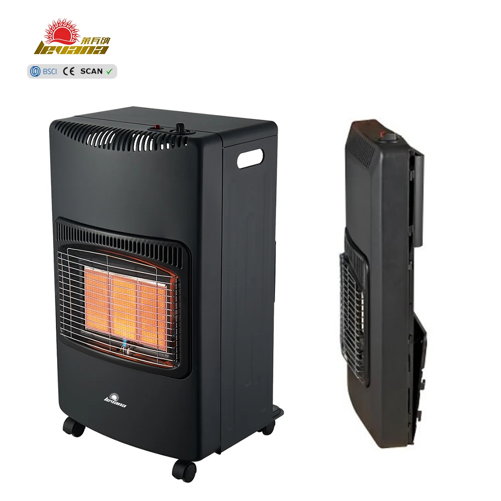 Hot Sale with CE Certification Folder Gas Heater Fight Cold Ceramic Gas Heater Large Heating Area Gas Room Heater for Family Use