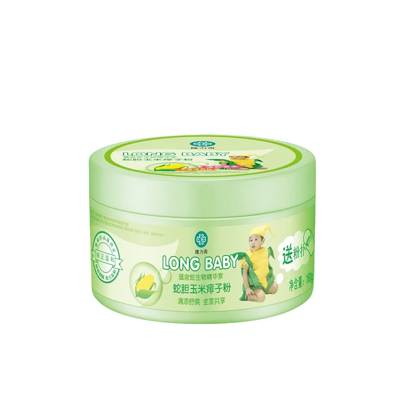 
Wholesale High Quality Perfumed Talcum Baby Powder Snake Gall Corn Powder For Prickly Heat 