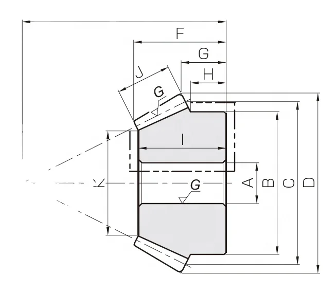 Wholesale Price Custom Industrial Floor Spiral Bevel Gear Shaft