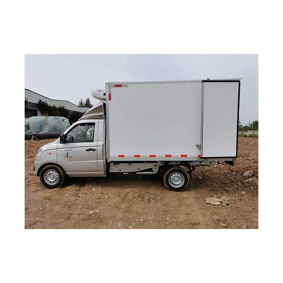 Premium Refrigerated Van Freezer Box Truck 14Ft Box Freezer Bodies Pop Dry Truck Body