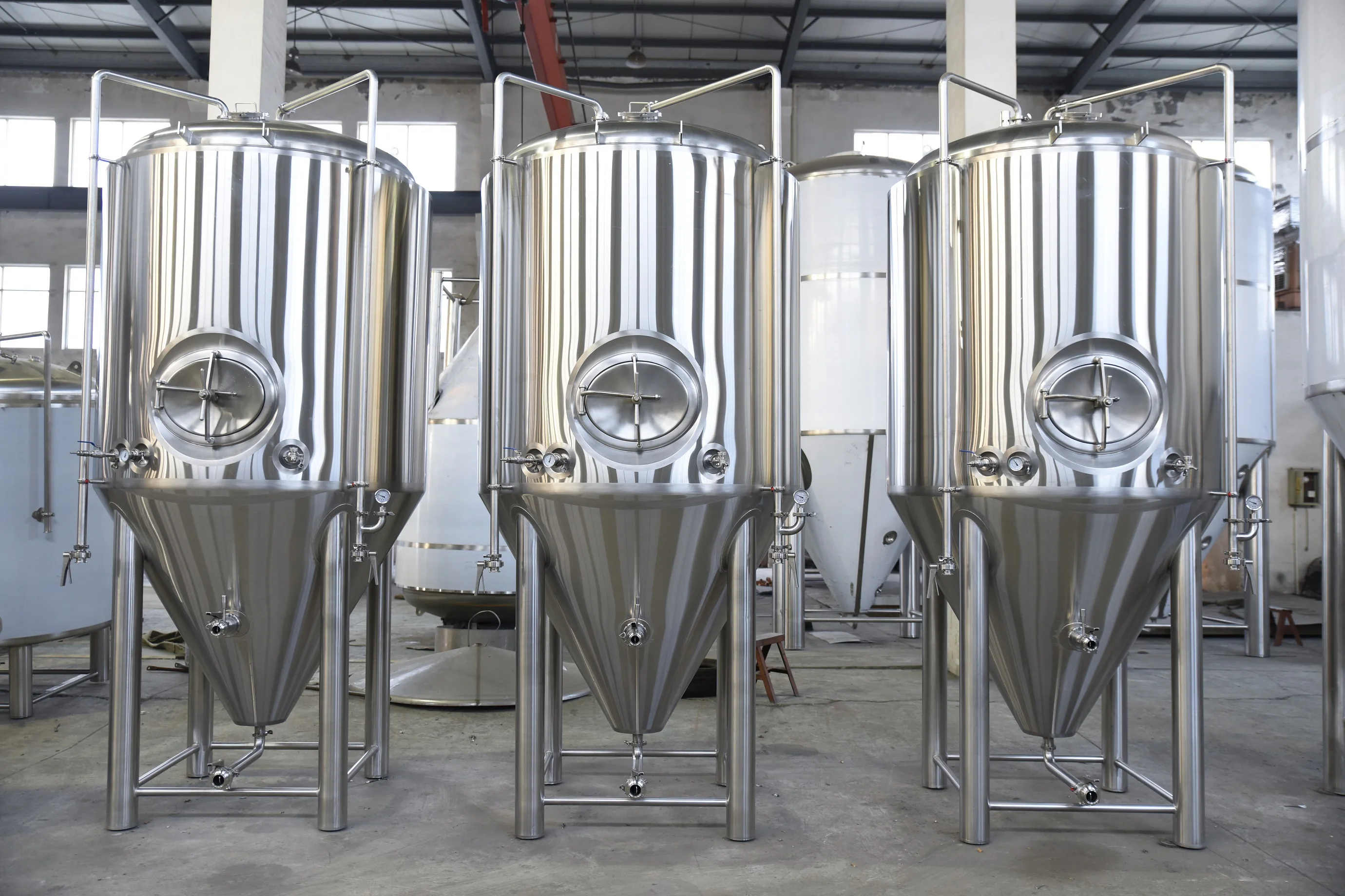 
CE approved 40bbl stainless steel beer fermenter | Beer manufacturing equipment for brewery | Beer brewing machinery for brewery 