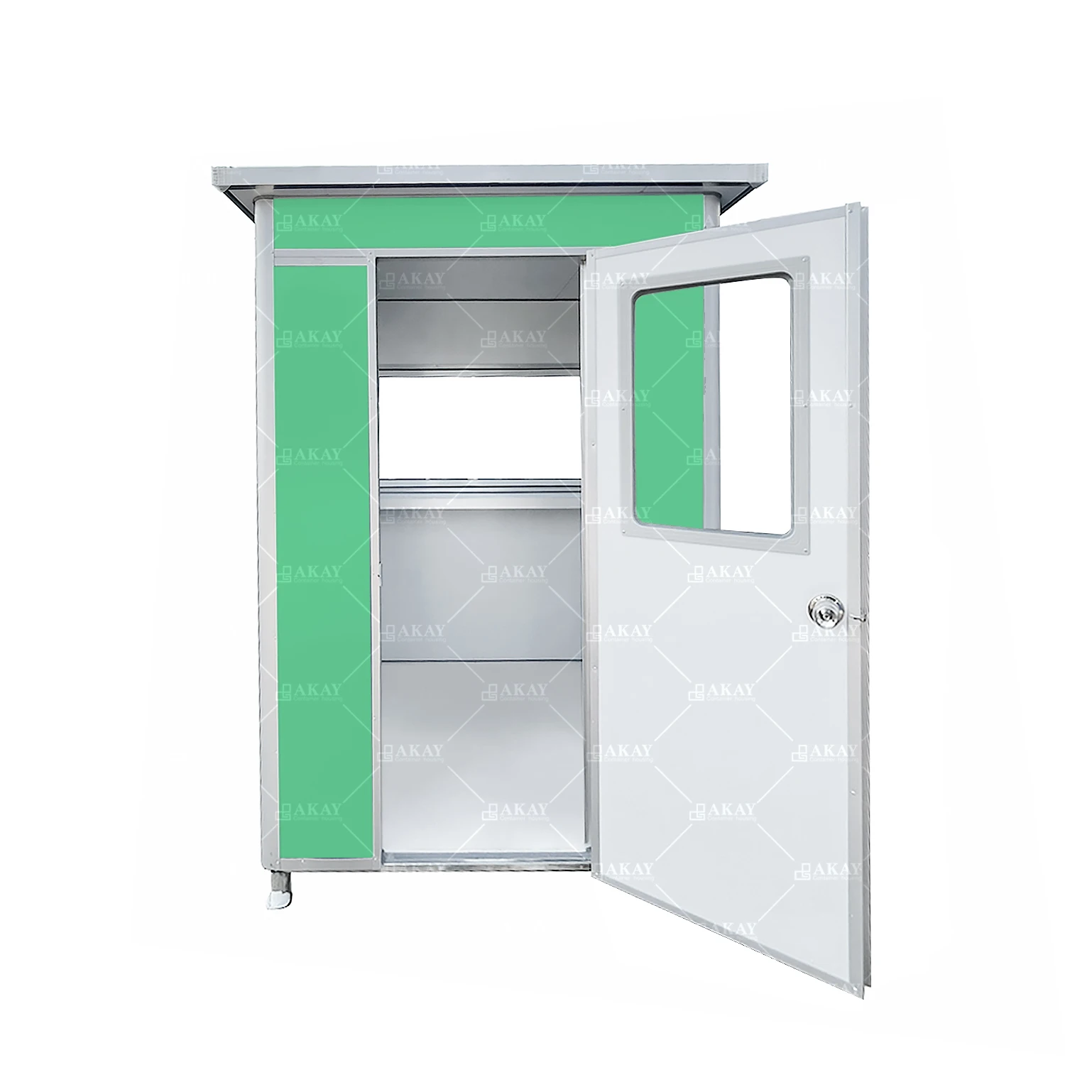 Low Price high quality sentry box mobile container house security guard house cabin prefab sentry box For Accommodation