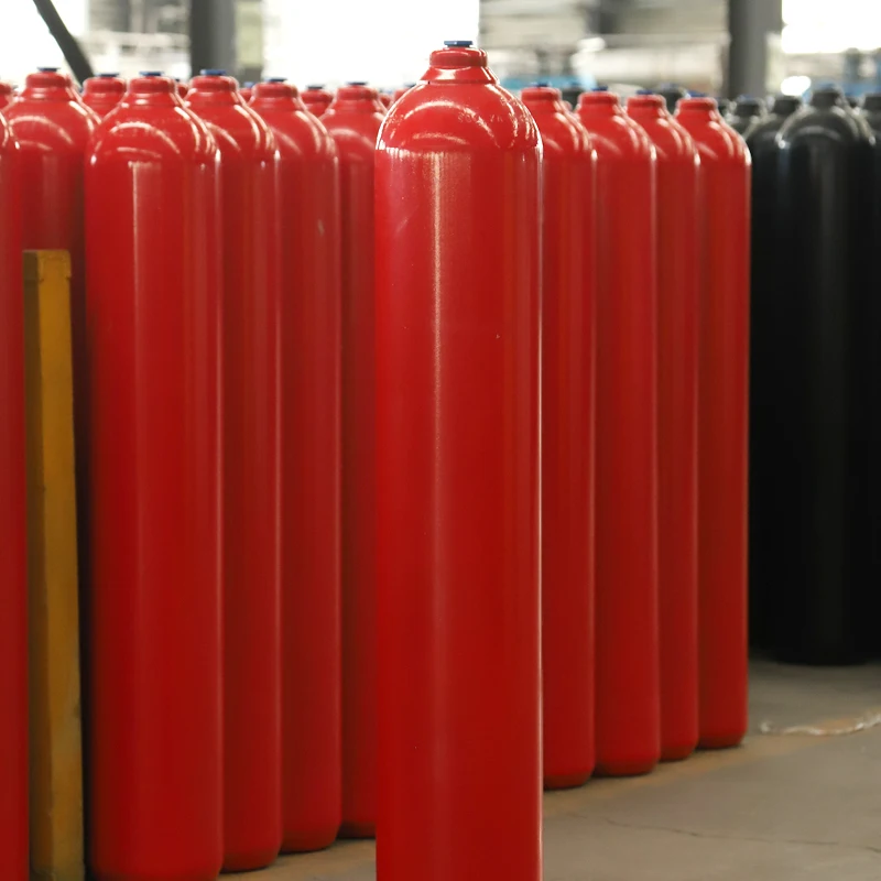 ISO standard empty 68LCO2 cylinders68L Fire extinguisher cylinder