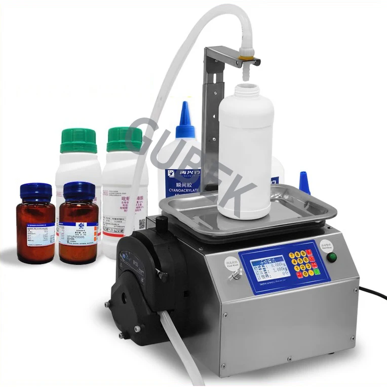 CSY-L13 automatic large flow liquid tinplate glue filling machine