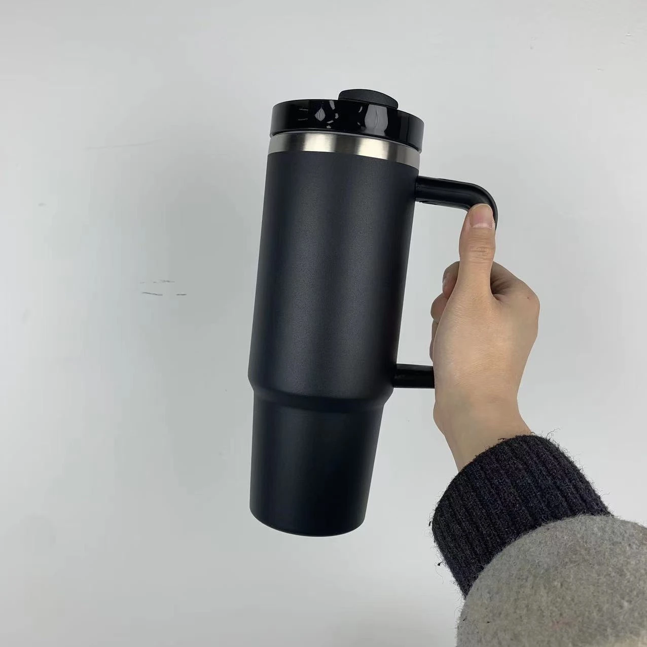 30oz Stainless Steel Big Rainbow Tumbler Double Wall Vacuum Insulated Travel Mug Durable Insulated Coffee Mug