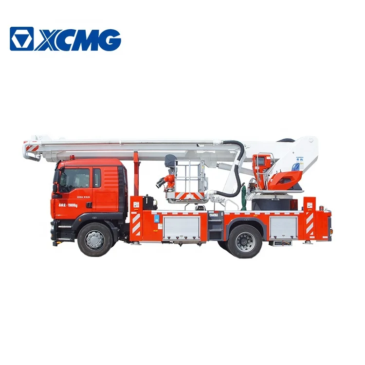XCMG official DG32K2 32m 4x2 Привод маленькая гидравлическая лестница пожарная