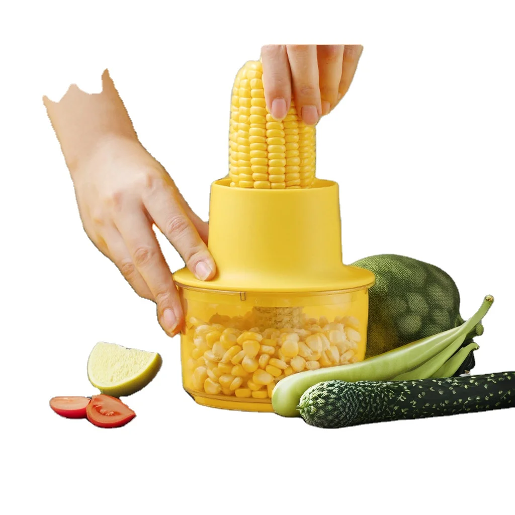 High-Efficiency Stainless Steel Corn Thresher Food Grinder Manual Vegetable Prep Tools-Metal Peeler and Sheller Easy to Use!