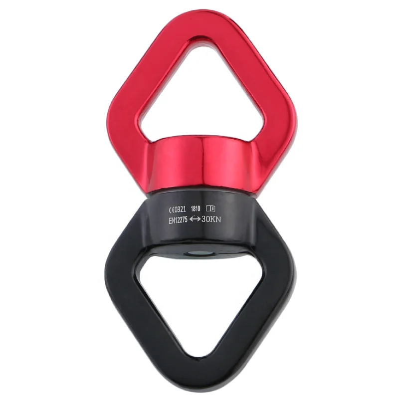 Sell 30KN suviel hook rotary connection triangle aluminum swing anchor at low price 7075 aluminum alloy hooks for hanging