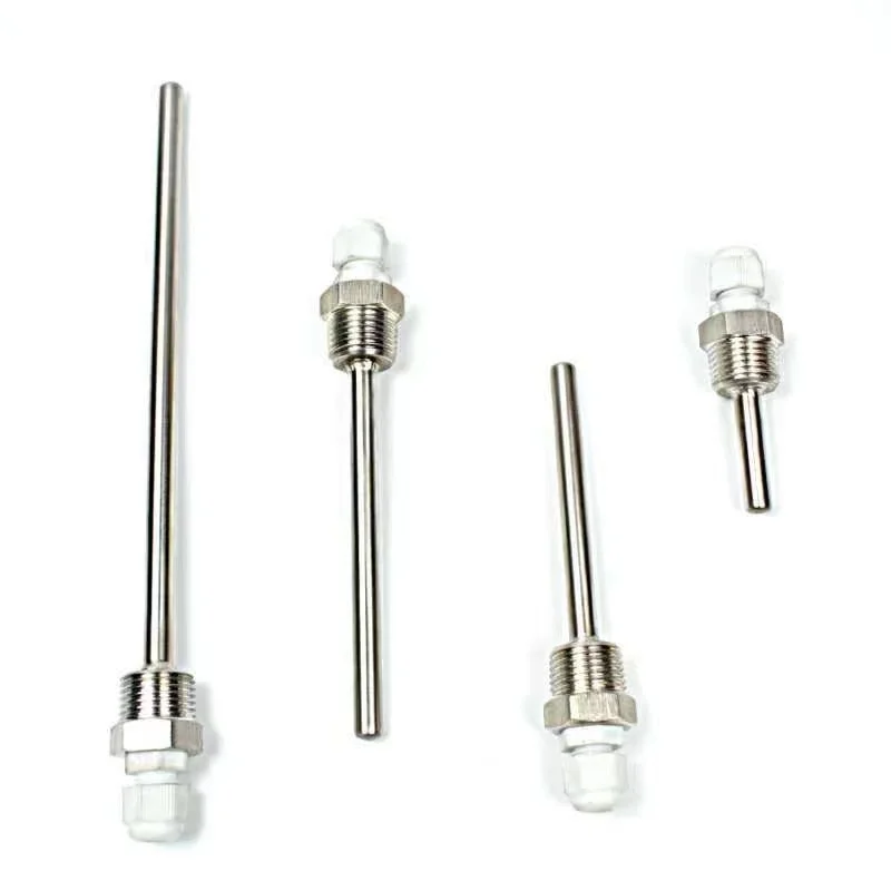 Temperature and thermal resistance sensor pipeline solar water heater steel pin