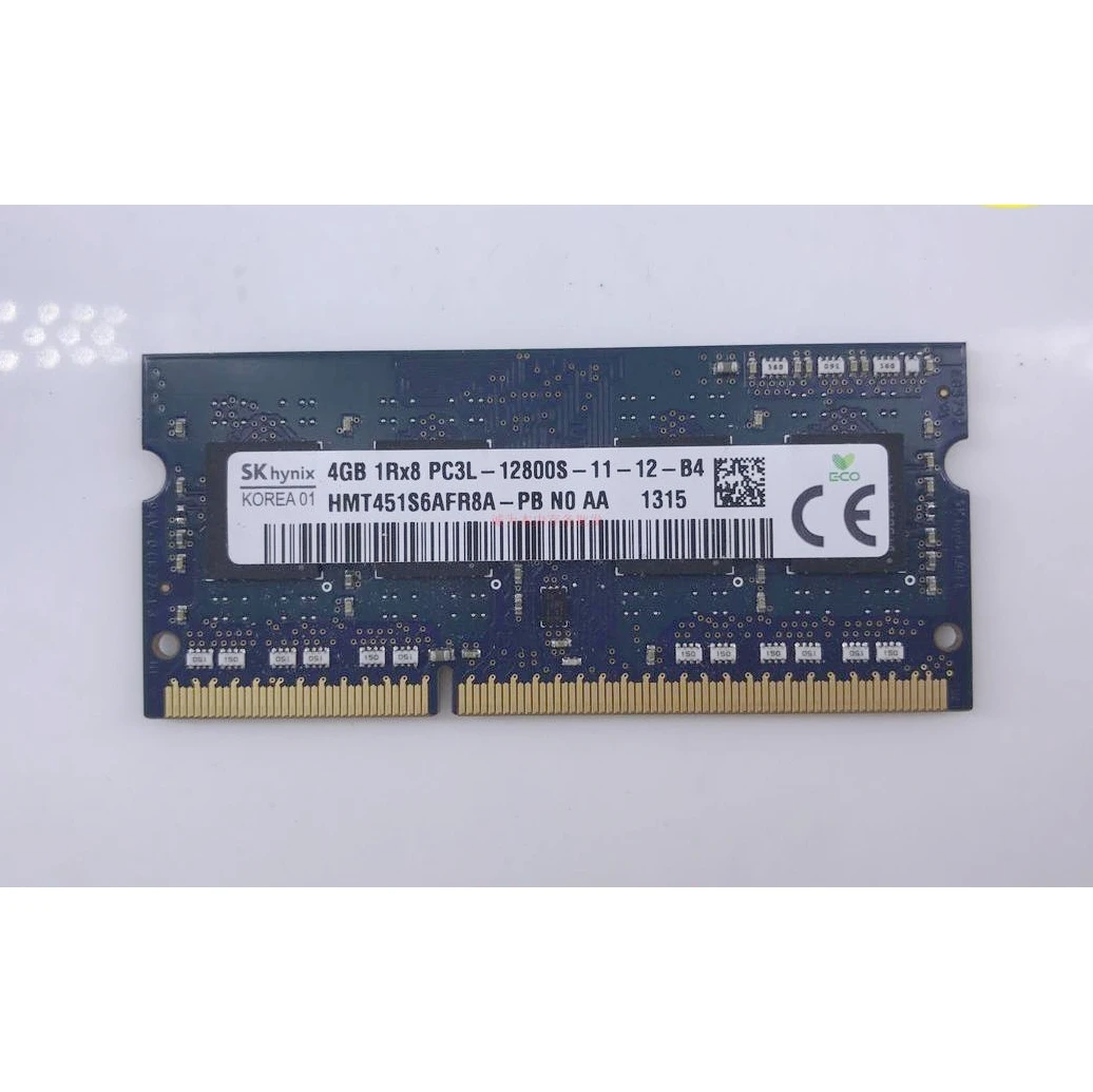 123. Для Hynix ноутбук оперативной памяти DDR3 4 Гб 1RX8 PC3L-12800S 1600 МГц 1 35 V ноутбука; Гарантированное