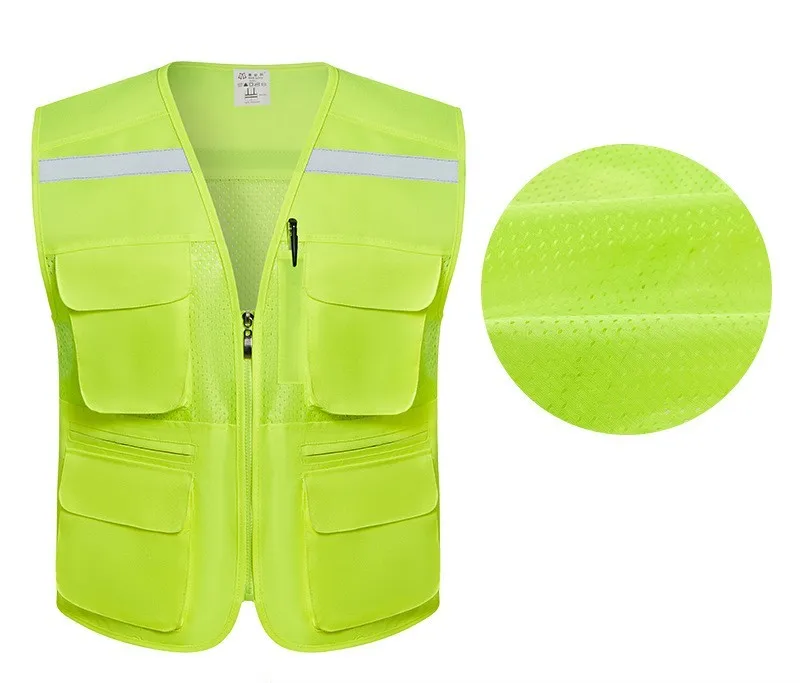 Jinteng Custom Made High Visibility Medical Safety First Aid Paramedics Safety Worker Vests Your own logo Comfortable Work Vest