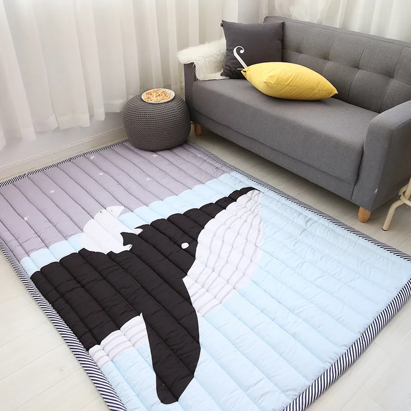 Коврик для дома, гостиной, коврик для пола, утолщенный прямоугольный хлопковый коврик с текстурой, хлопковые Коврики для пола