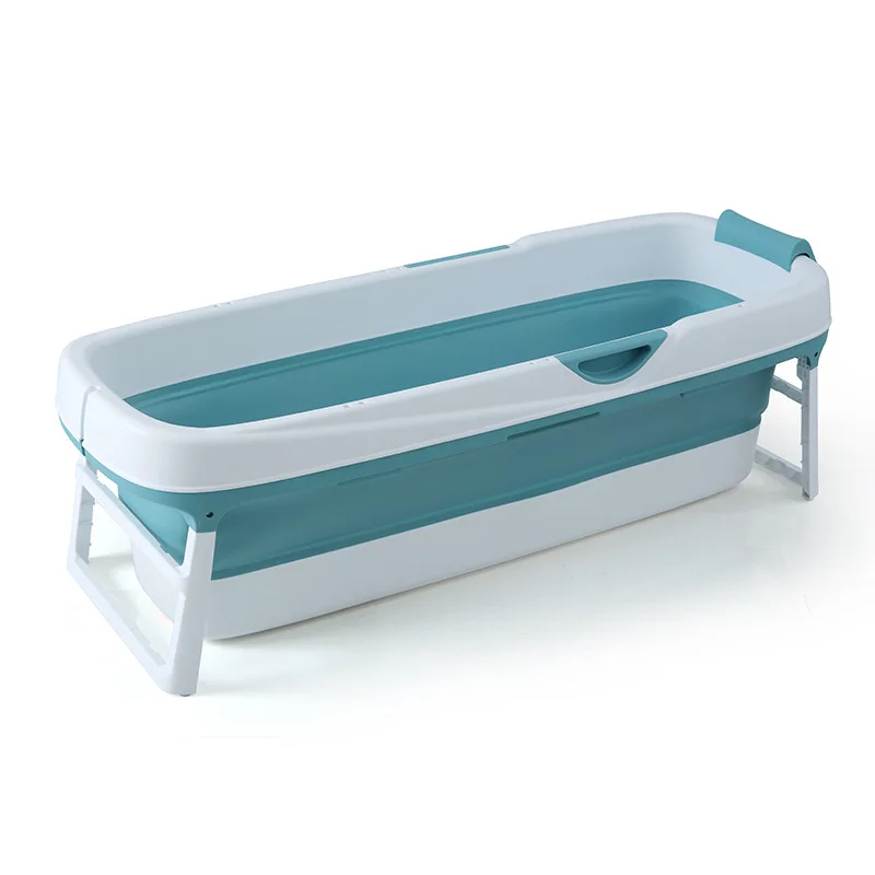 2022 hot sale Extra large  household independent portable adult folding plastic bathtub with lid