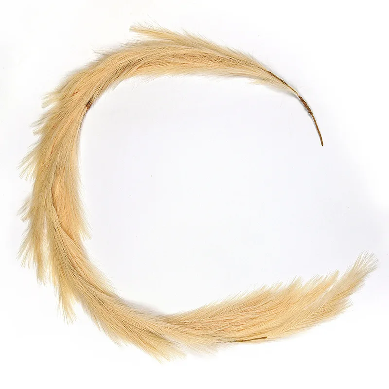 Christmas Decoration Pamps Grass Garland 200CM OEM Red Color Hanging Garland For Christmas Tree