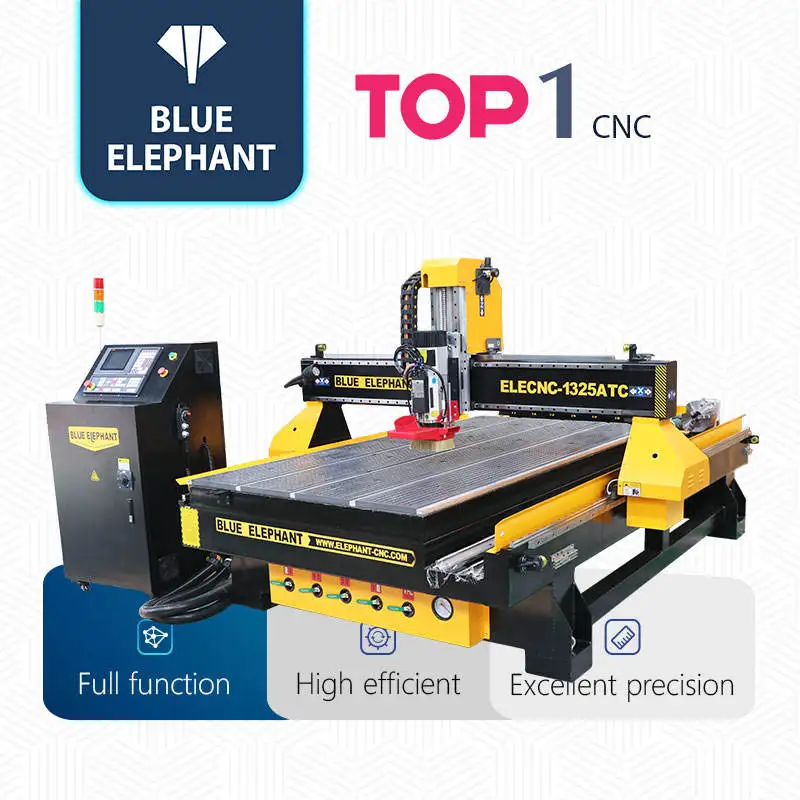 Машина для резки шкафа 3d cnc маршрутизатор сменщик инструментов Автоматическая Поворотная ось 1325 atc cnc резьба по дереву