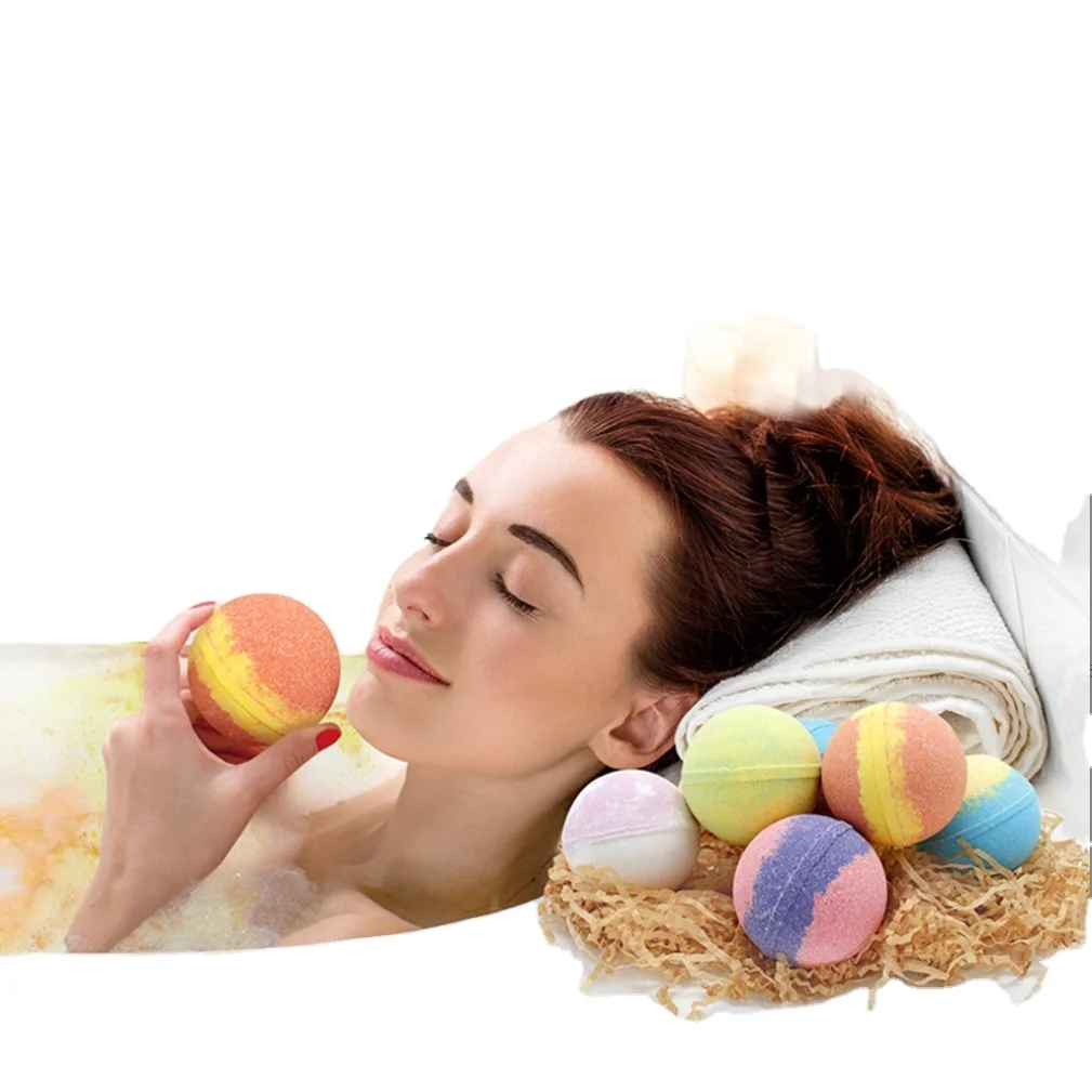 Private Label Vegan Skin Care Bath Bomb Natural Essential Oils Bath Salt Organic Relaxation Fizzy Bath Bombs