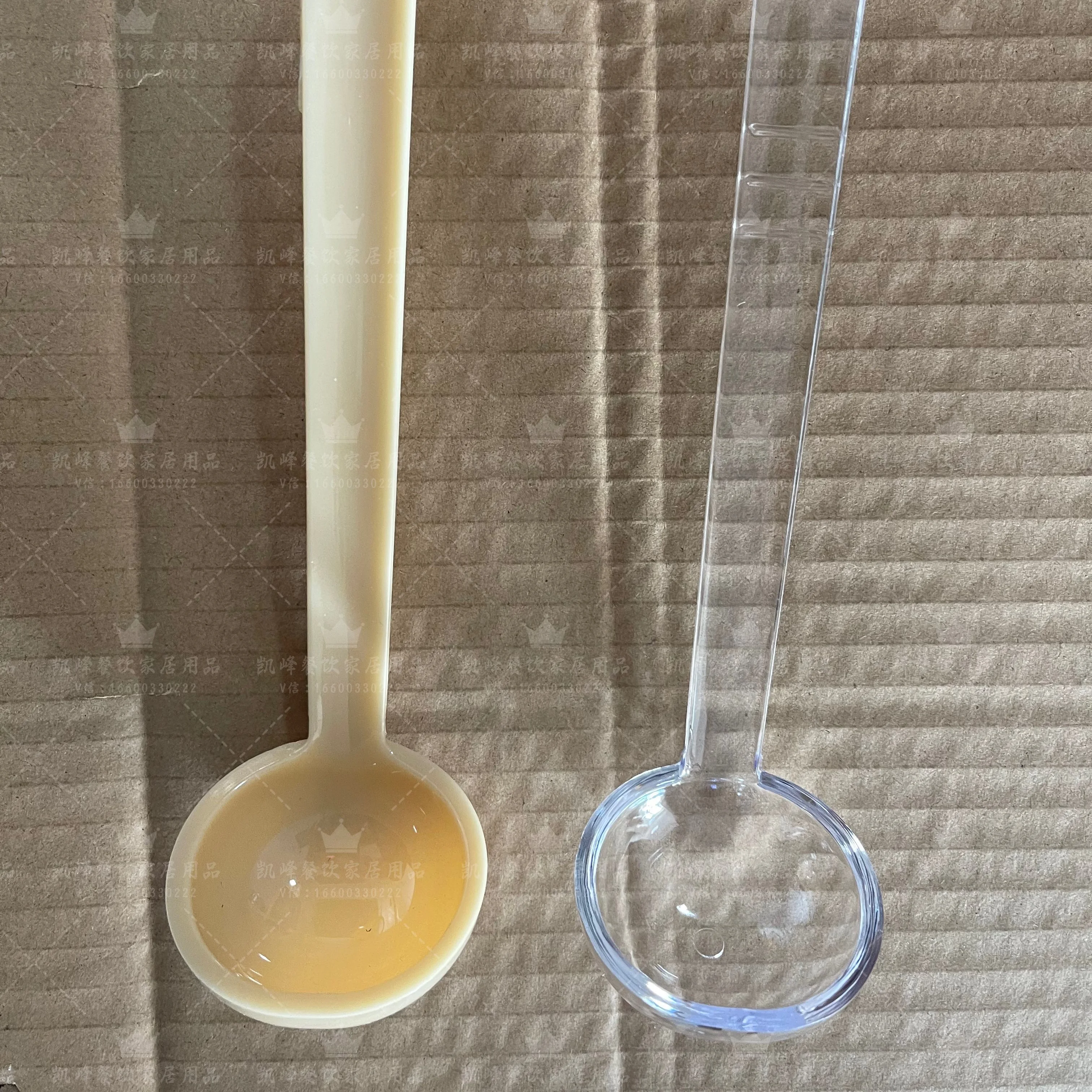 Satay ladles and 7 - gram ladles for fast - food restaurants can be customized in size.