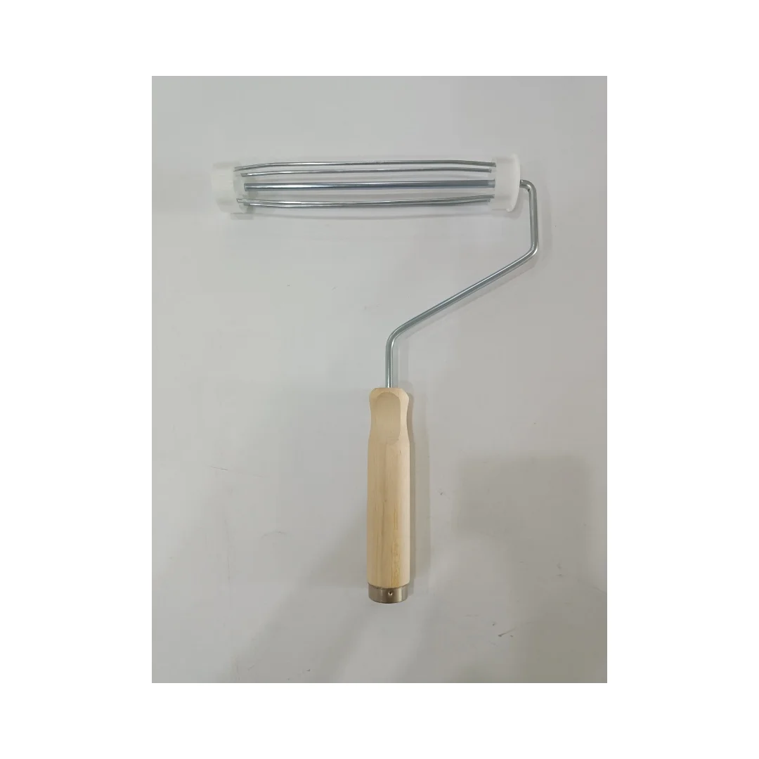 Custom High Quality Paint Roller Frame with Threaded Wooden Handle