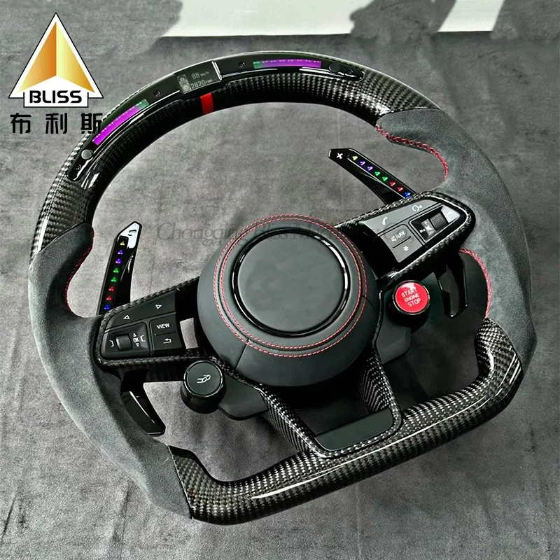 Wholesale Racing Material Steering Wheel Cover Simulator Steering Wheel Stand Steering Wheel For Audi R8