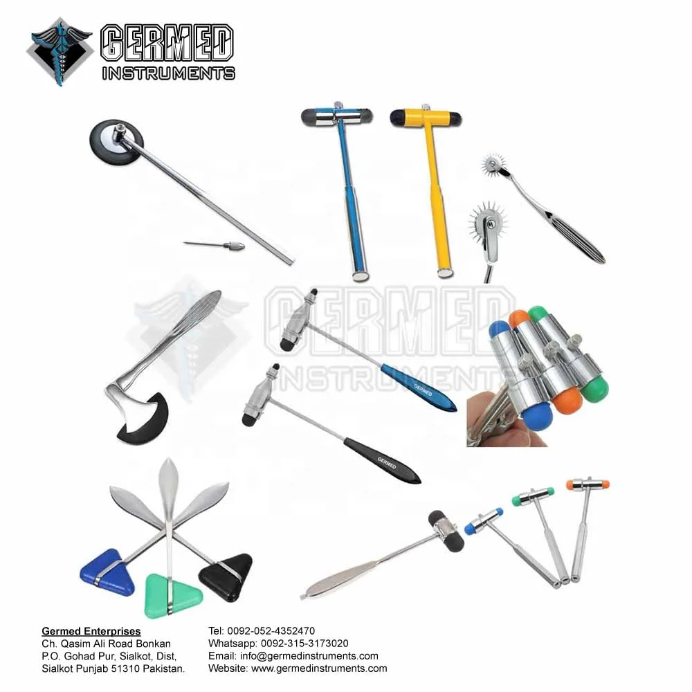 High Quality Clinical Tromner Reflex Hammer/ Neurological Tromner Reflex Hammers For Medical Students By GERMED ENTERPRISES