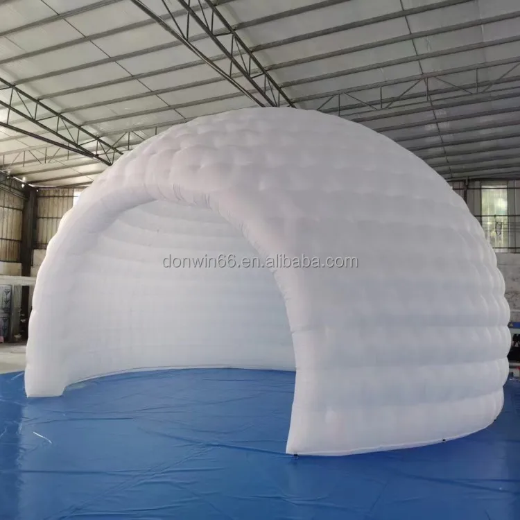 Blow Up Nightclub Blow Up Party Tent LED Light DJ Inflatable Night Club Inflatable Photo Booth For Party Event And Rental