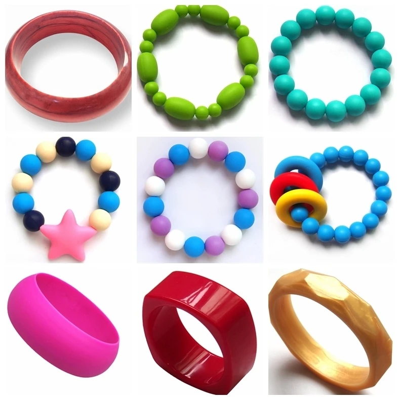 Sample Free Silicone Teether, BPA Free Silicone Baby Teething Toys