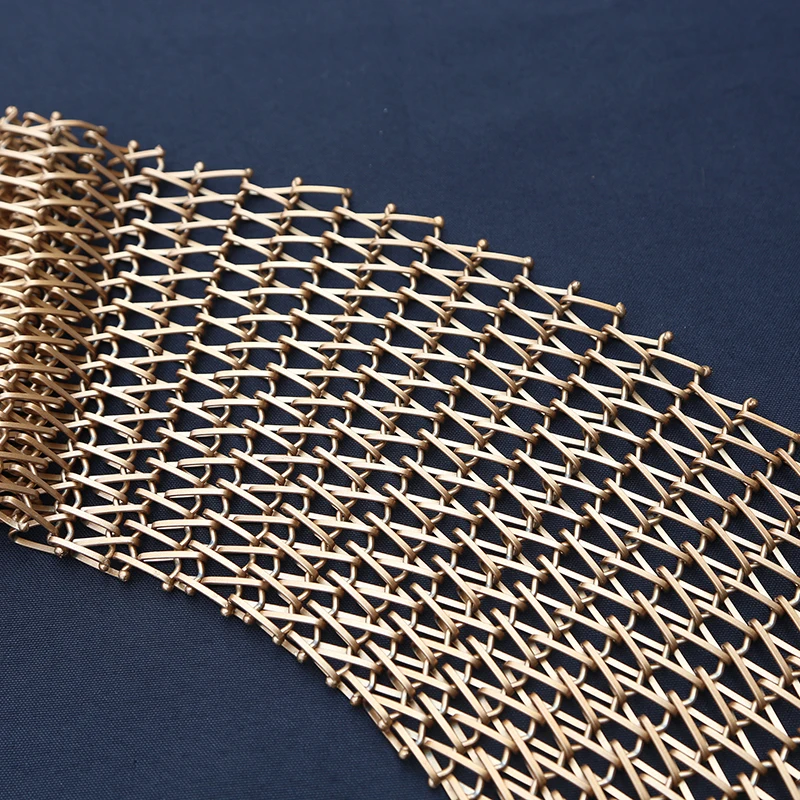 Stainless steel metal mesh fabric clothing stainless steel woven wire mesh screen conveyor belt