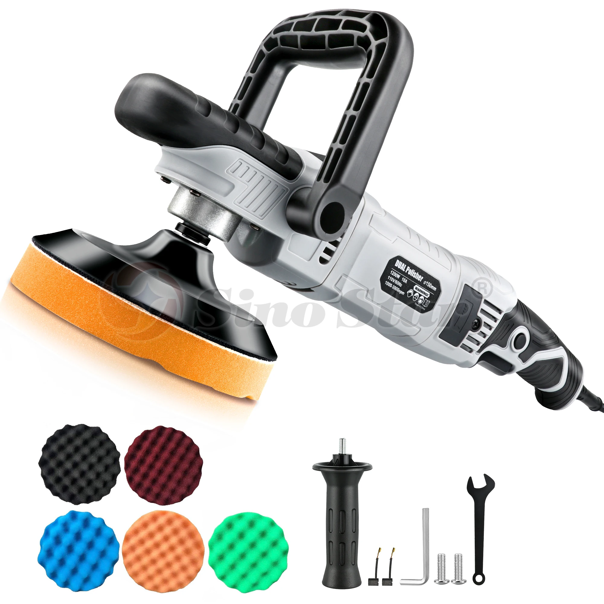 Best quality Professional Car Polisher 6-speed adjustable Car Rotary Polisher Machine for Car Detailing and Polishing