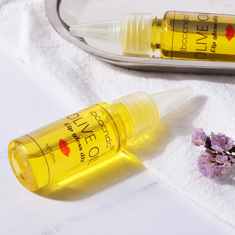 Ibcccndc Lip Gloss DIY 20ml Olive Oil Essence Base Essential Serum for