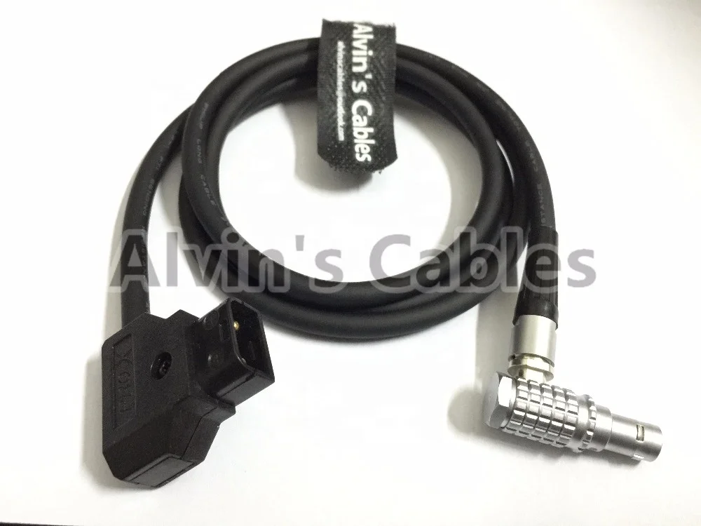 
D-Tap to 0B 4 Pin Right Angle Power Cable for Cameras 