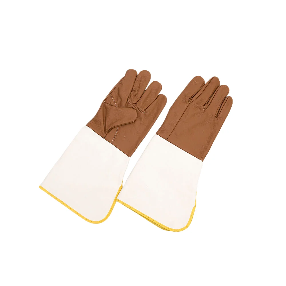Cowhide furniture Leather welding Gloves custom industrial construction safety working  Protection Heavy Duty  Gloves